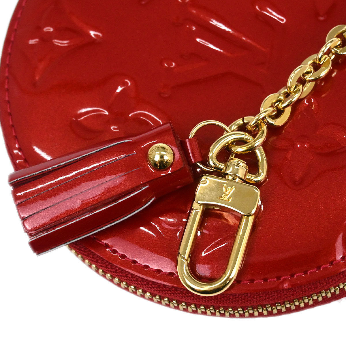 Louis Vuitton * Vernis Python Porte Monnaie Lapin Purse M91389