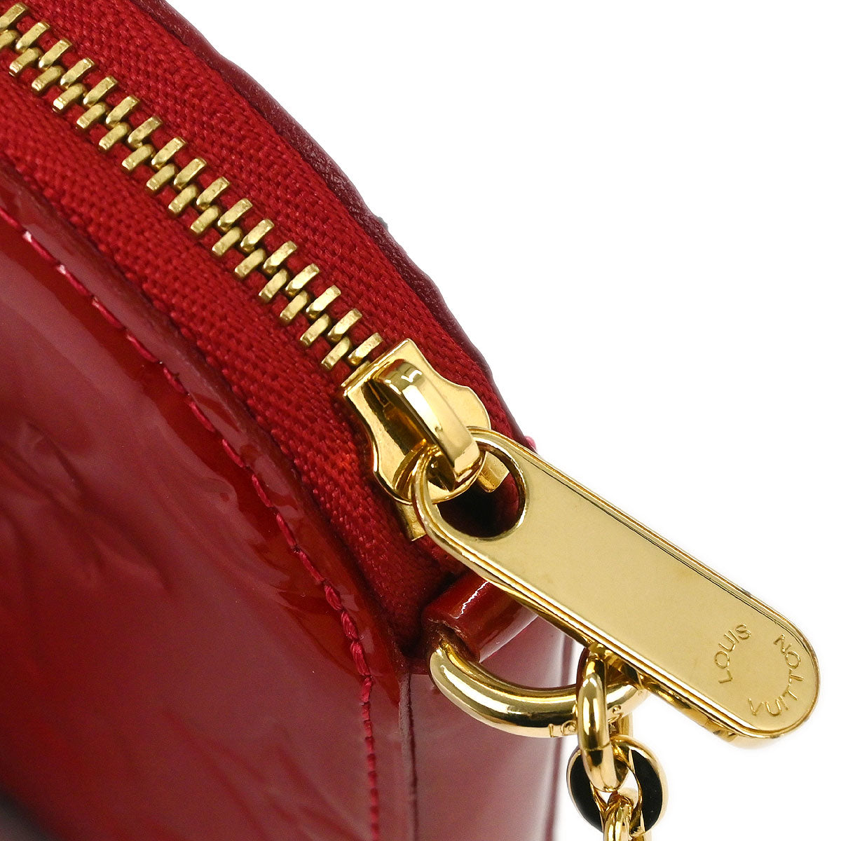 Louis Vuitton * Vernis Python Porte Monnaie Lapin Purse M91389