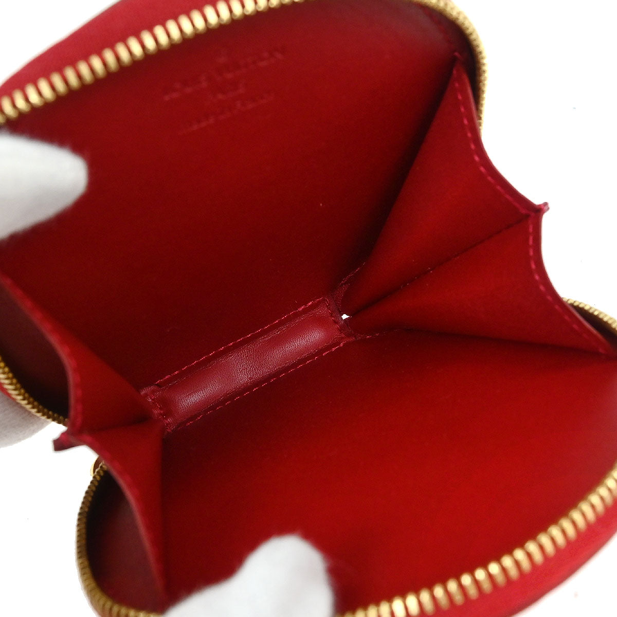 Louis Vuitton * Vernis Python Porte Monnaie Lapin Purse M91389