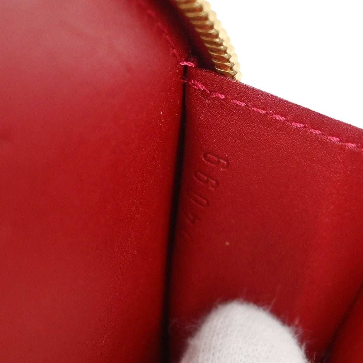 Louis Vuitton * Vernis Python Porte Monnaie Lapin Purse M91389