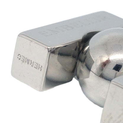Hermes 2001 Earth Cadena Padlock Silver Small Good