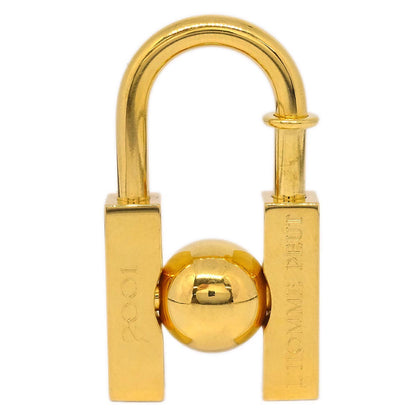 Hermes 2001 Earth Cadena Padlock Gold Small Good