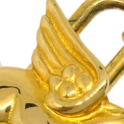 Hermes 1993 Le Cheval Pegasus Cadena Gold Small Good