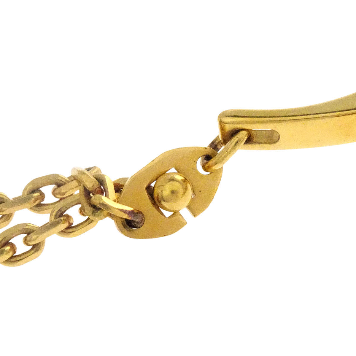 Hermes Filou Glove Holder Clip Gold Small Good