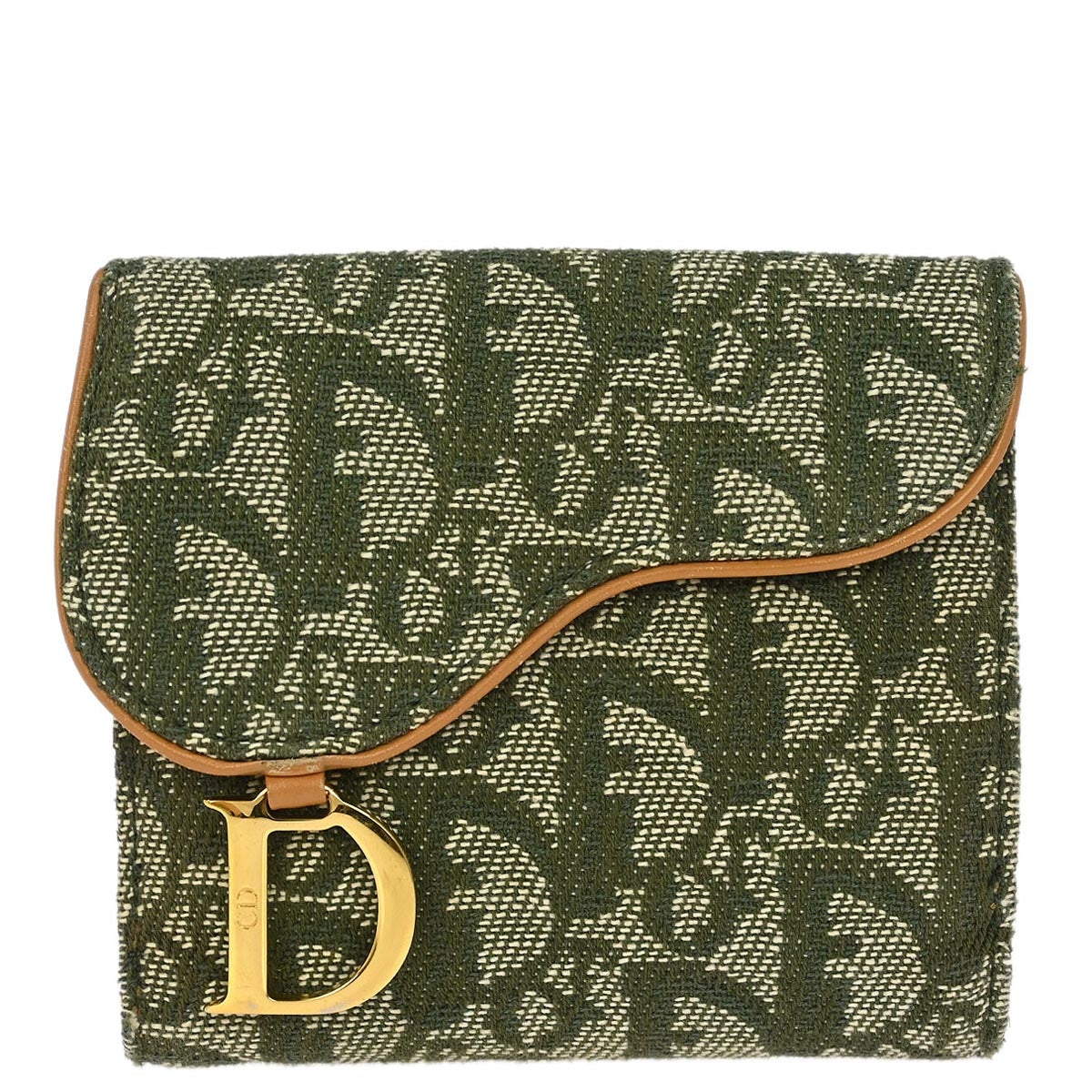 Christian Dior Green Trotter Wallet