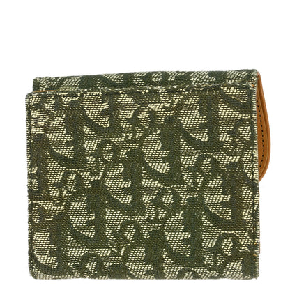 Christian Dior Green Trotter Wallet