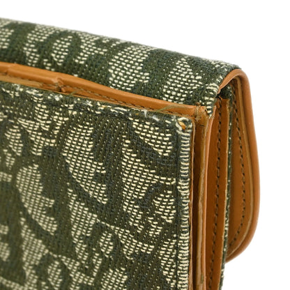 Christian Dior Green Trotter Wallet