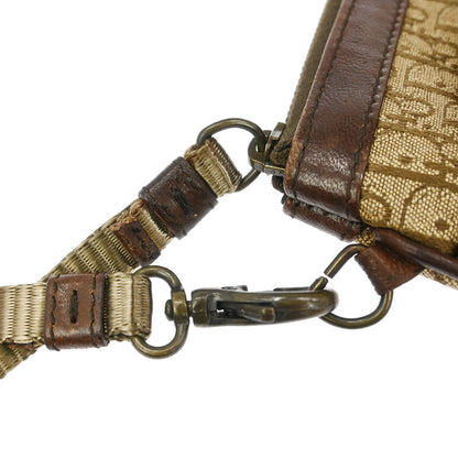 Christian Dior Brown Trotter Clutch Bag