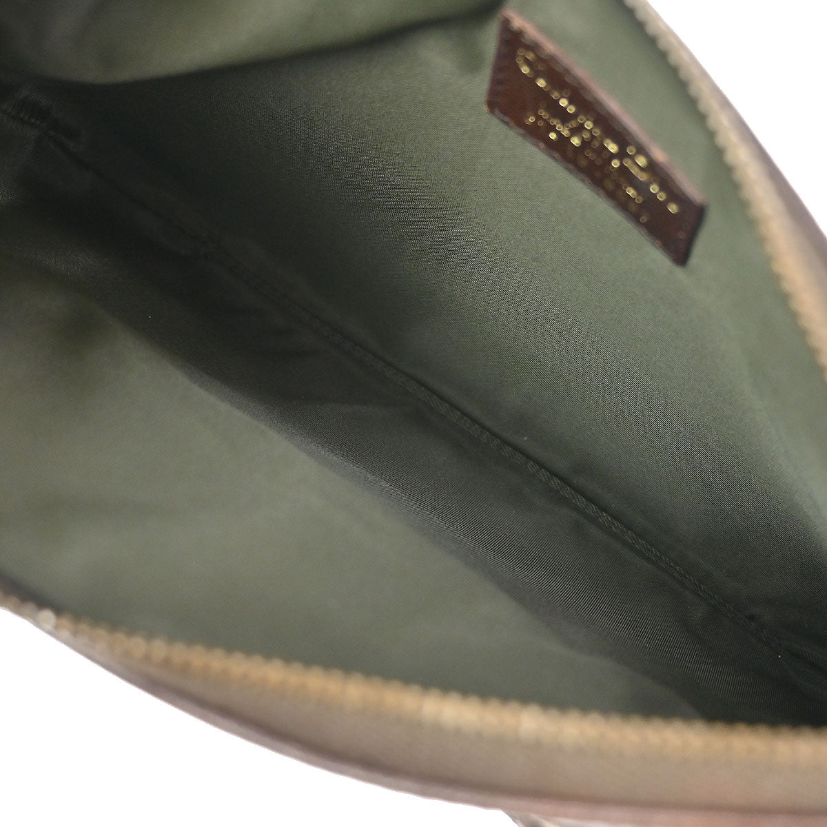 Christian Dior Brown Trotter Clutch Bag