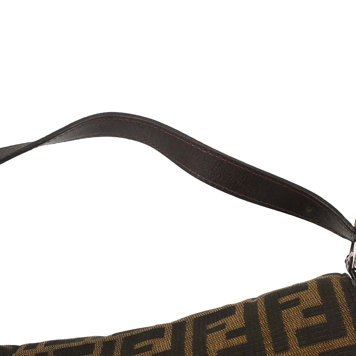 Fendi Brown Zucca Baguette Handbag