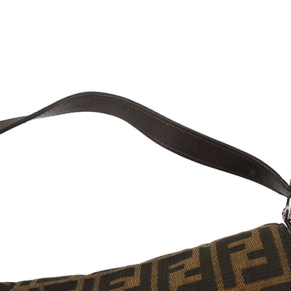 Fendi Brown Zucca Baguette Handbag