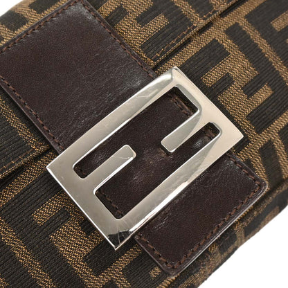 Fendi Brown Zucca Baguette Handbag