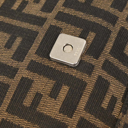 Fendi Brown Zucca Baguette Handbag