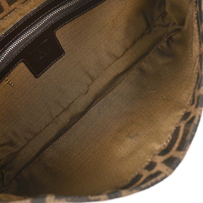 Fendi Brown Zucca Baguette Handbag