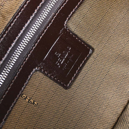 Fendi Brown Zucca Baguette Handbag