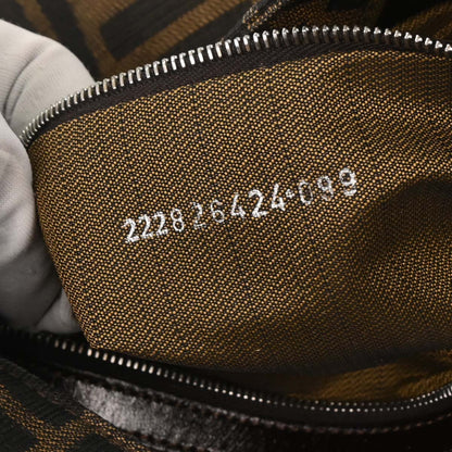 Fendi Brown Zucca Baguette Handbag