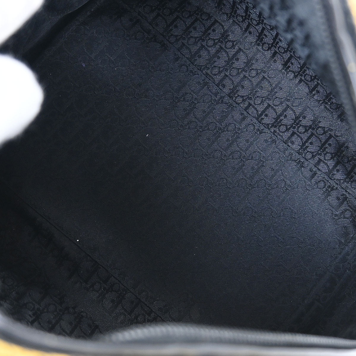 Christian Dior * Yellow Python Gambler Dice Bowler Bag