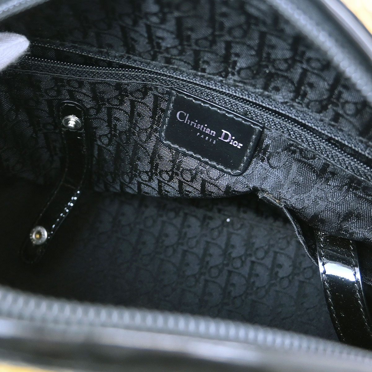 Christian Dior * Yellow Python Gambler Dice Bowler Bag