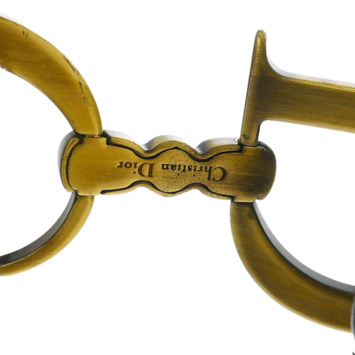 Christian Dior * Green Python Saddle Handbag