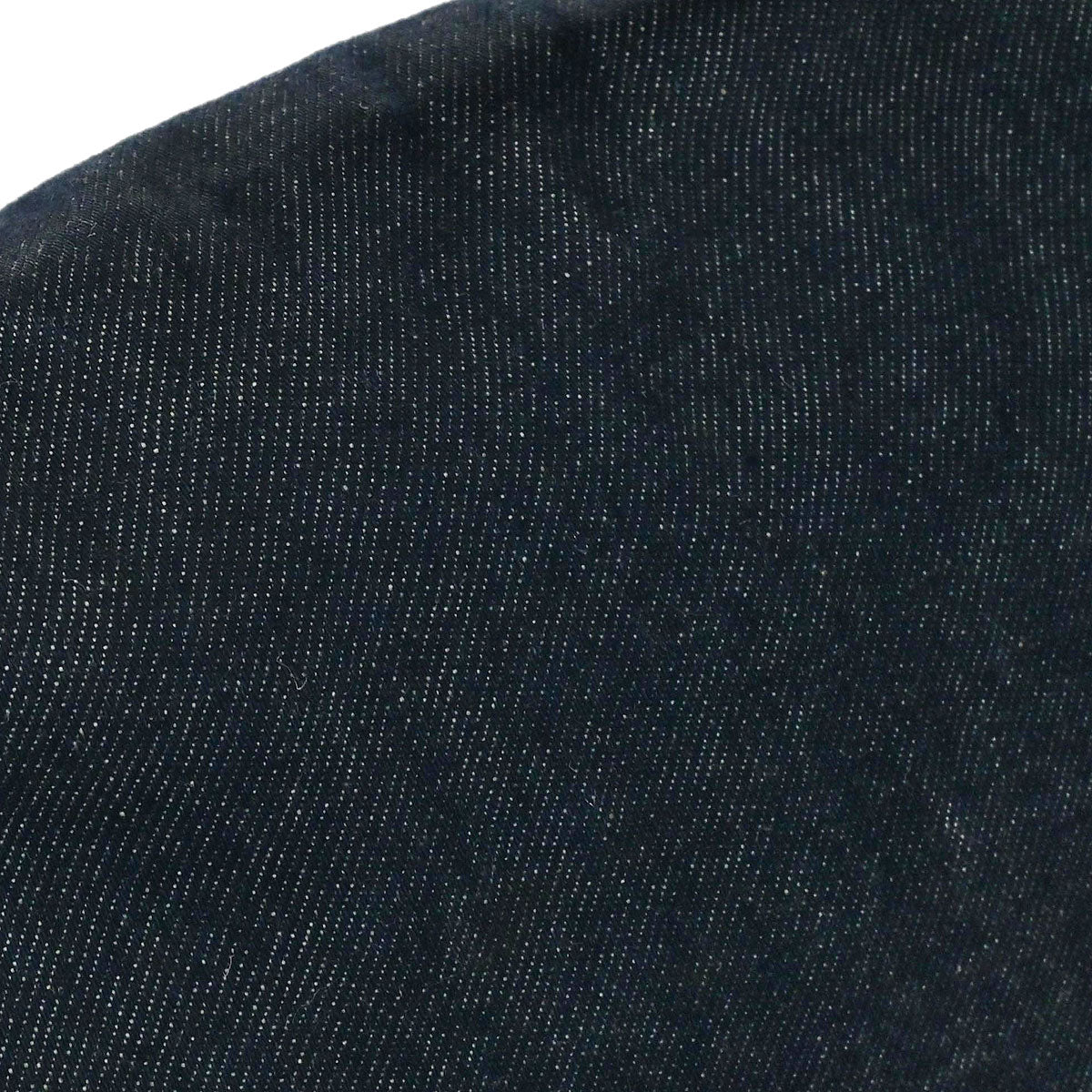 Fendi * Navy Brown Denim Python Mamma Baguette Handbag