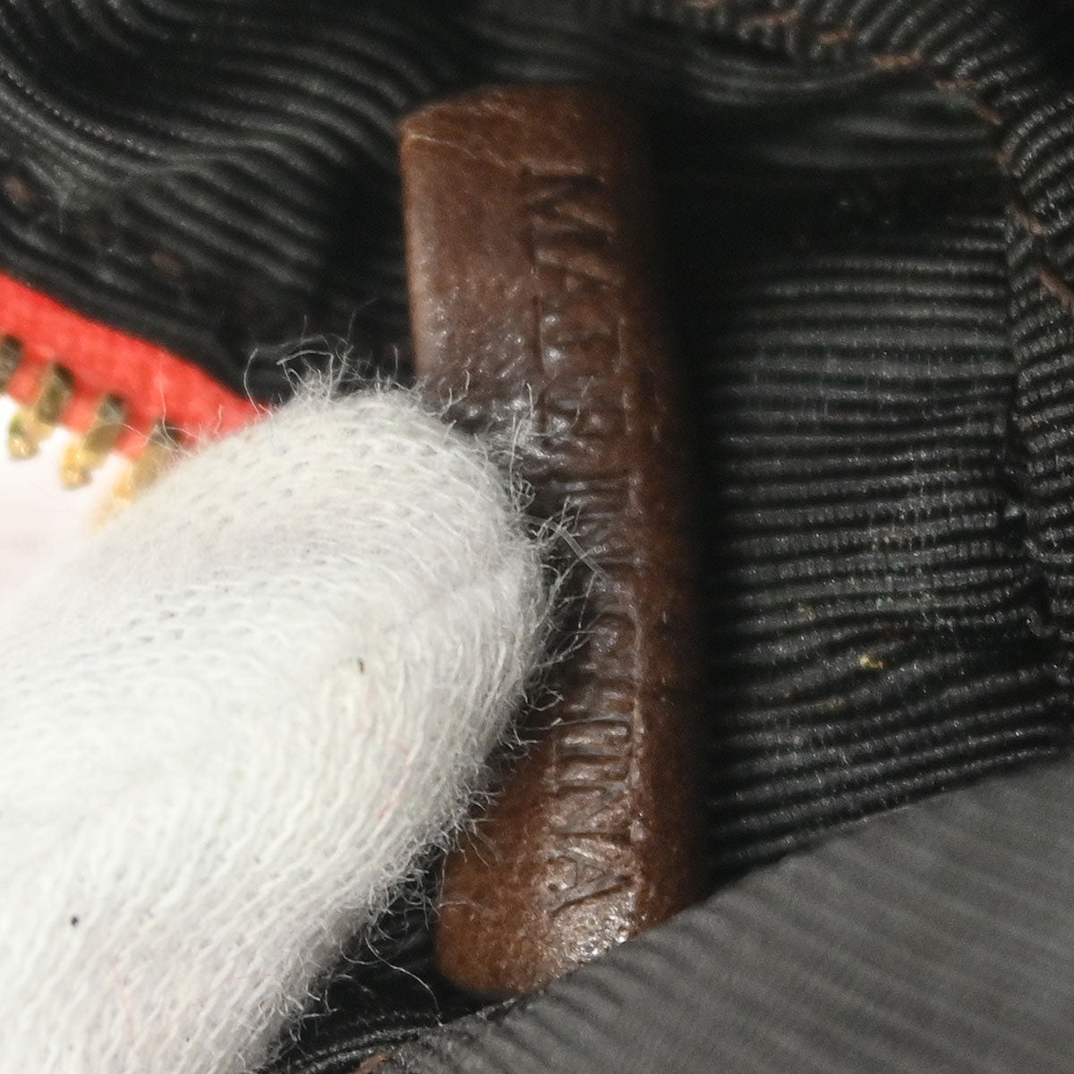 Loewe * Pink Leather Mini Amazona Contenedor Pouch Bag