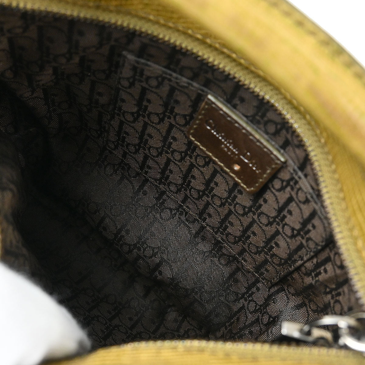 Christian Dior * Green Lizard Corset Ballet Bag Handbag