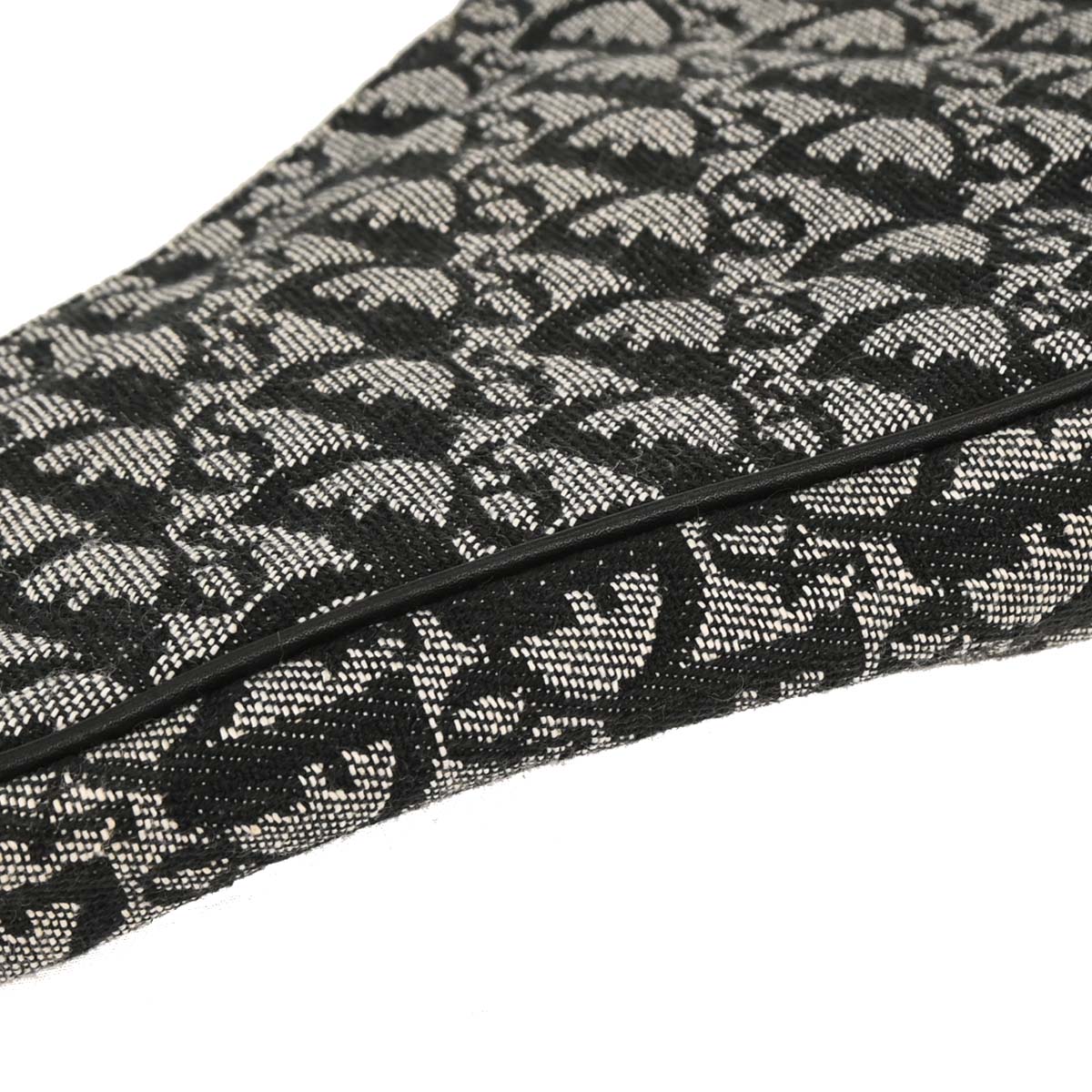 Christian Dior Black Trotter Saddle Handbag