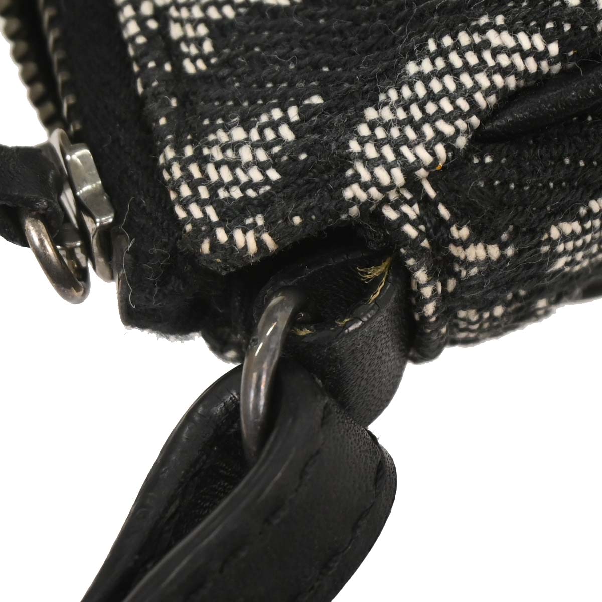 Christian Dior Black Trotter Saddle Handbag