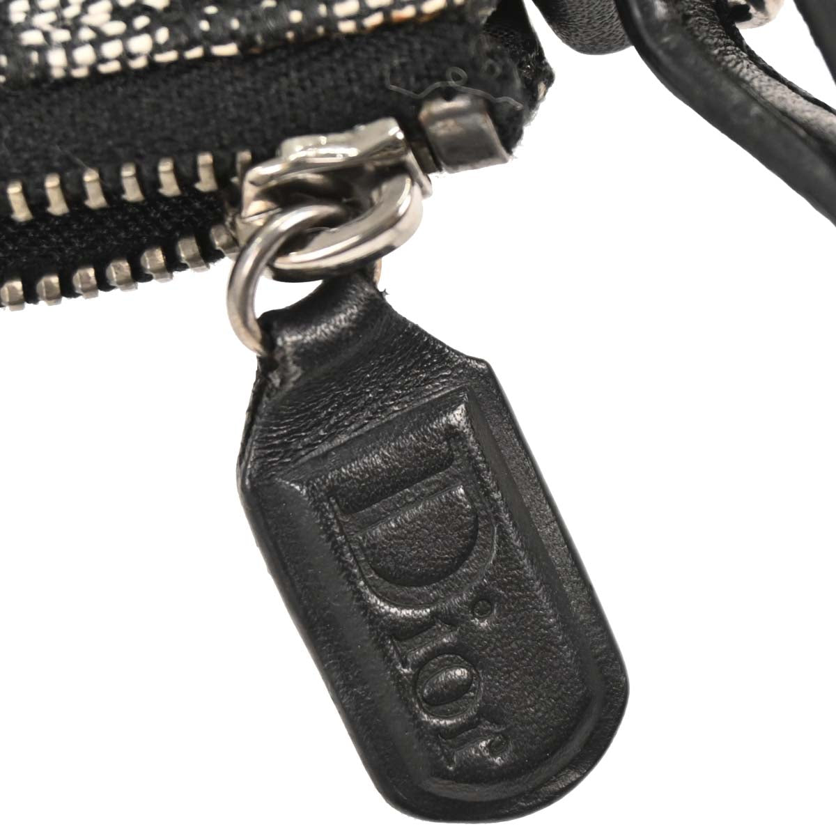 Christian Dior Black Trotter Saddle Handbag