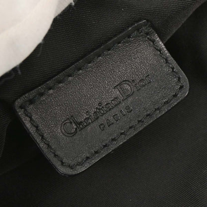 Christian Dior Black Trotter Saddle Handbag