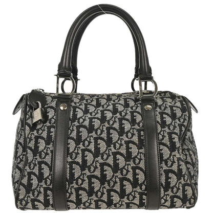 Christian Dior Black Trotter Duffle Handbag