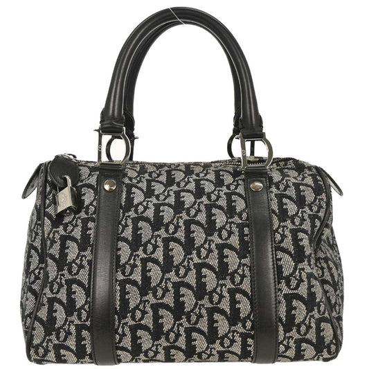 Christian Dior Black Trotter Duffle Handbag