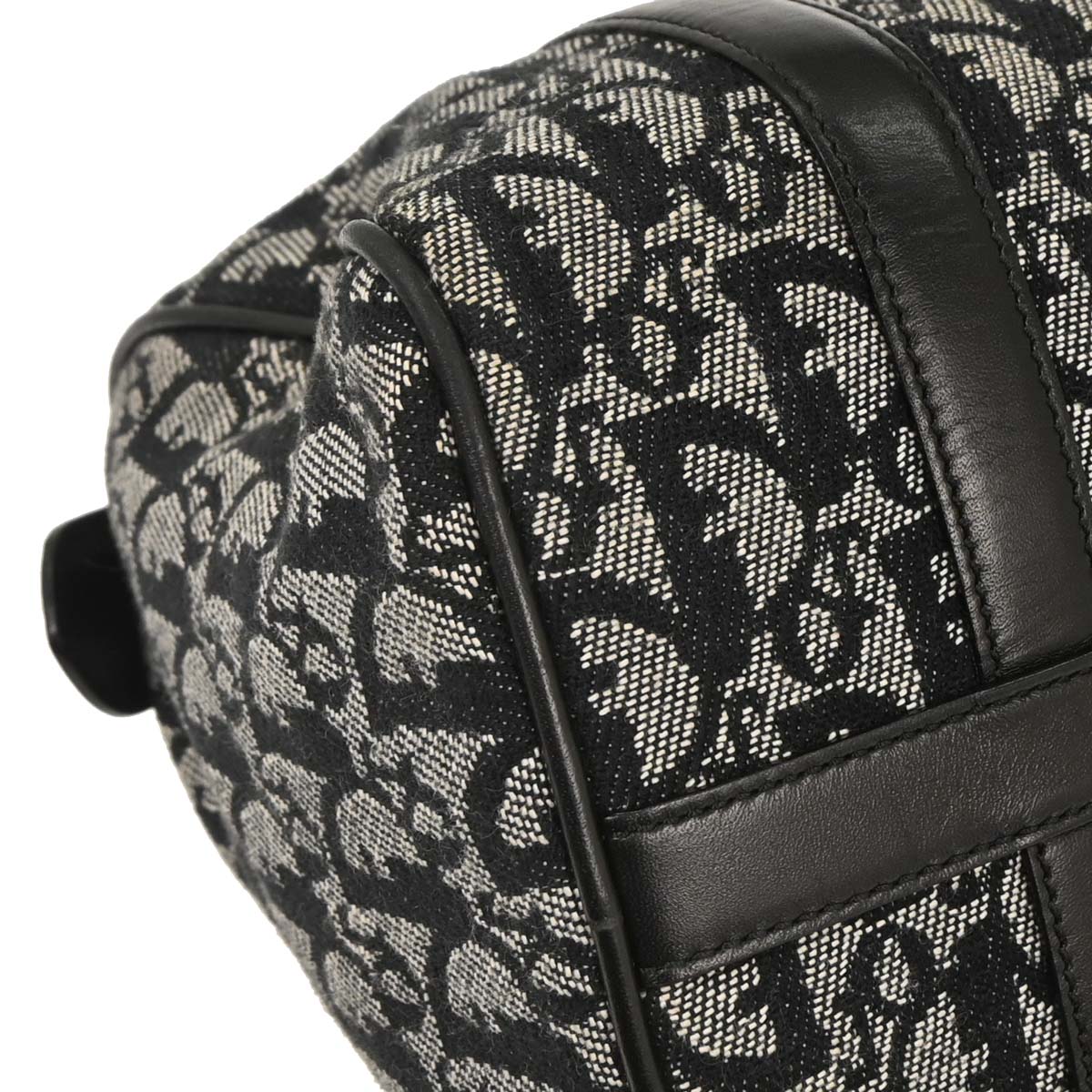 Christian Dior Black Trotter Duffle Handbag