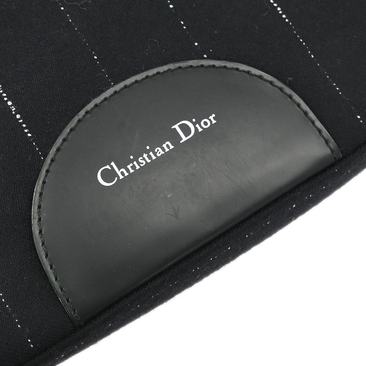 Christian Dior * Brown Rabbit Fur Malice Handbag