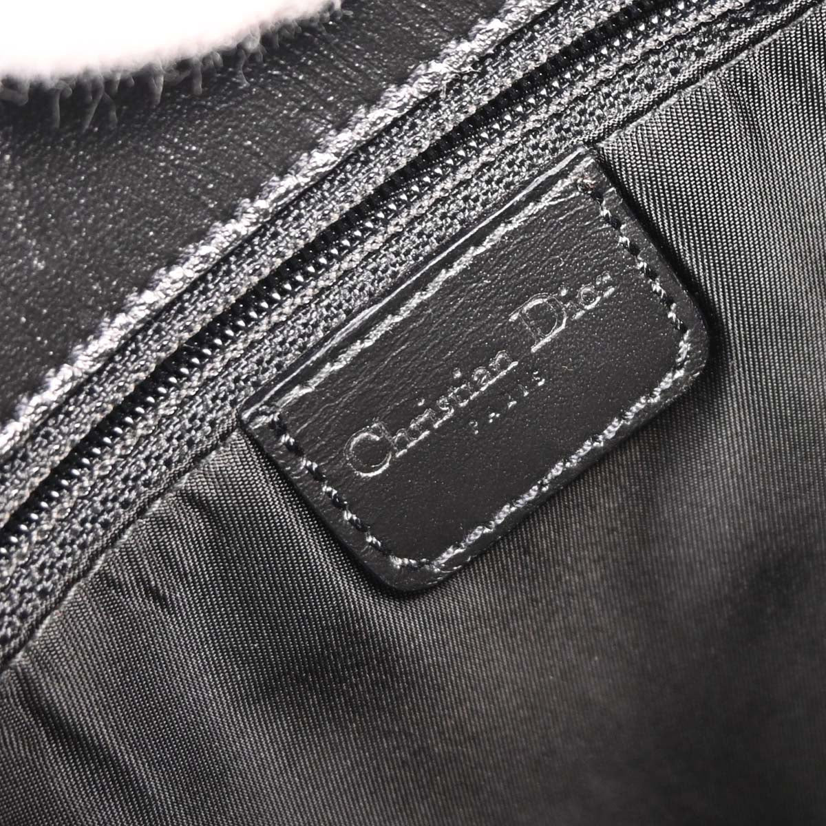 Christian Dior Black Trotter Street Chic Tote Bag