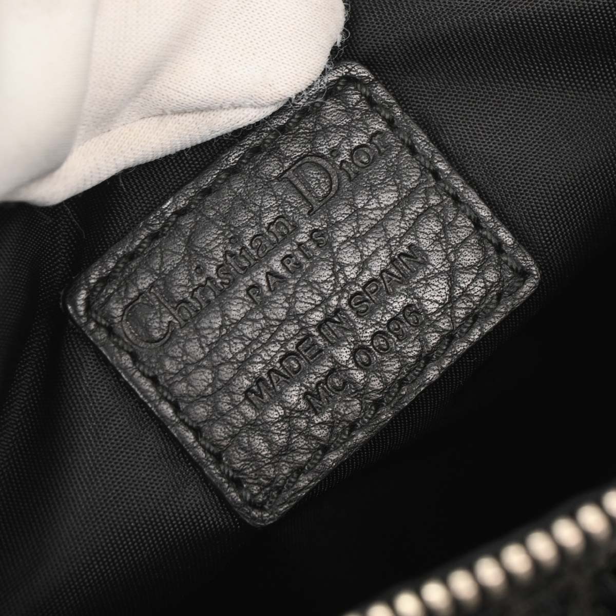 Christian Dior Black Trotter Street Chic Bum Bag