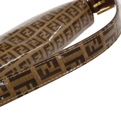 Fendi Brown Zucchino Baguette Handbag