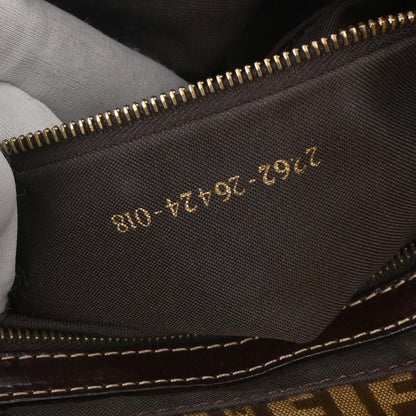 Fendi Brown Zucchino Baguette Handbag