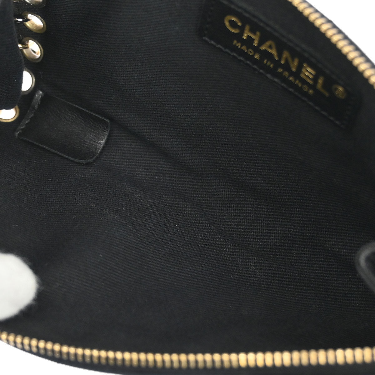 Chanel 2006-2008 Black Lambskin Choco Bar Shoulder Bag
