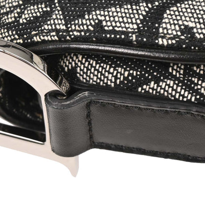Christian Dior Black Trotter Saddle Handbag
