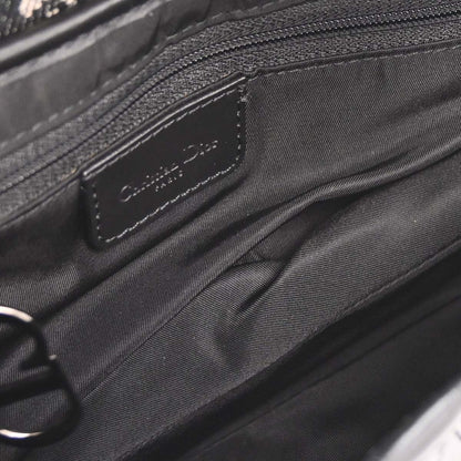 Christian Dior Black Trotter Saddle Handbag