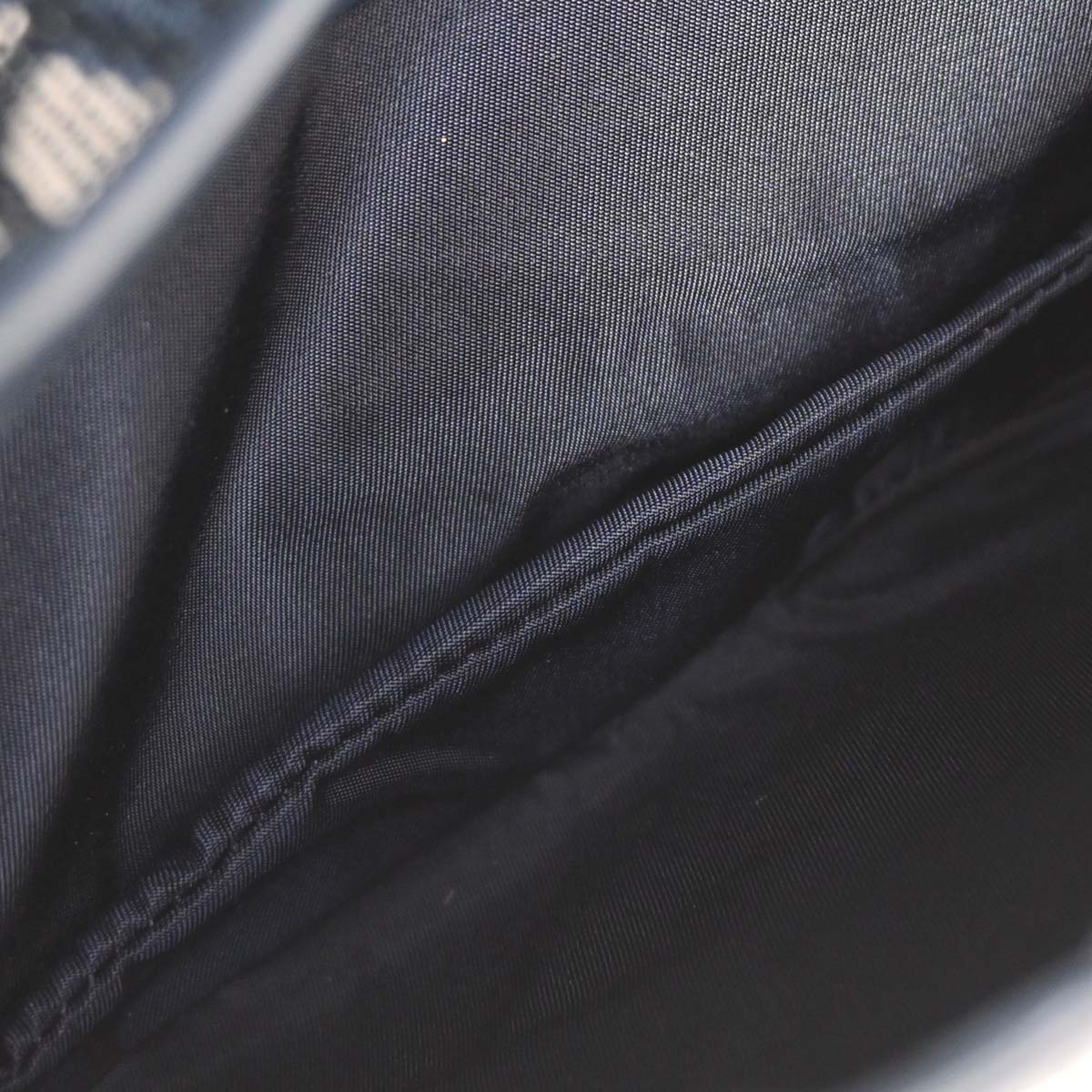 Christian Dior Navy Trotter Double Saddle Handbag