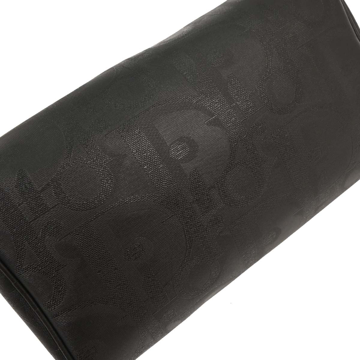 Christian Dior Black PVC Trotter Duffle Handbag