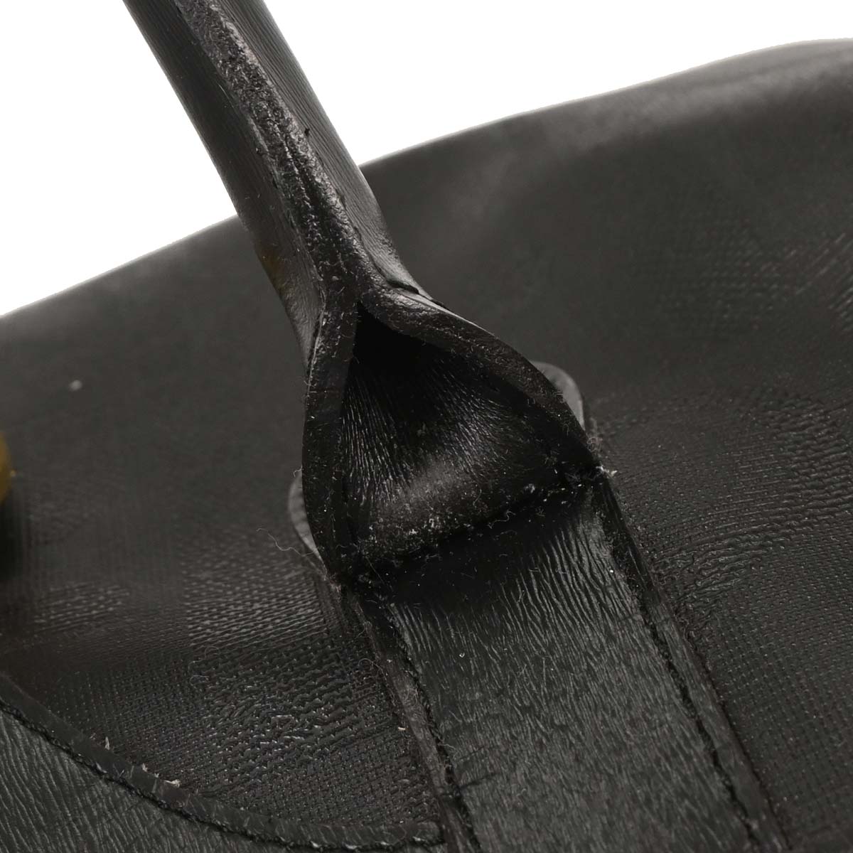 Christian Dior Black PVC Trotter Duffle Handbag