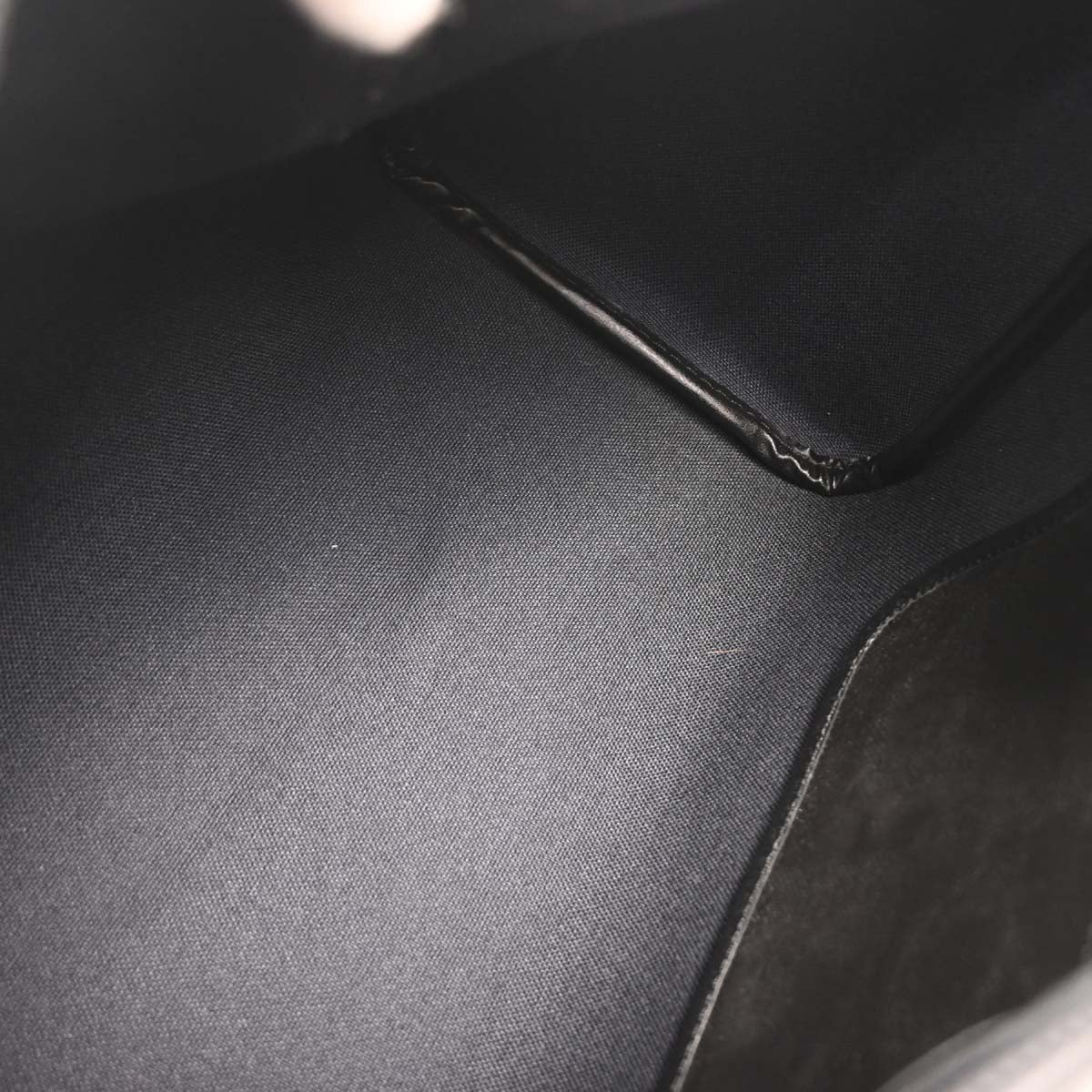 Christian Dior Black PVC Trotter Duffle Handbag