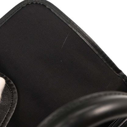 Christian Dior Black PVC Trotter Duffle Handbag