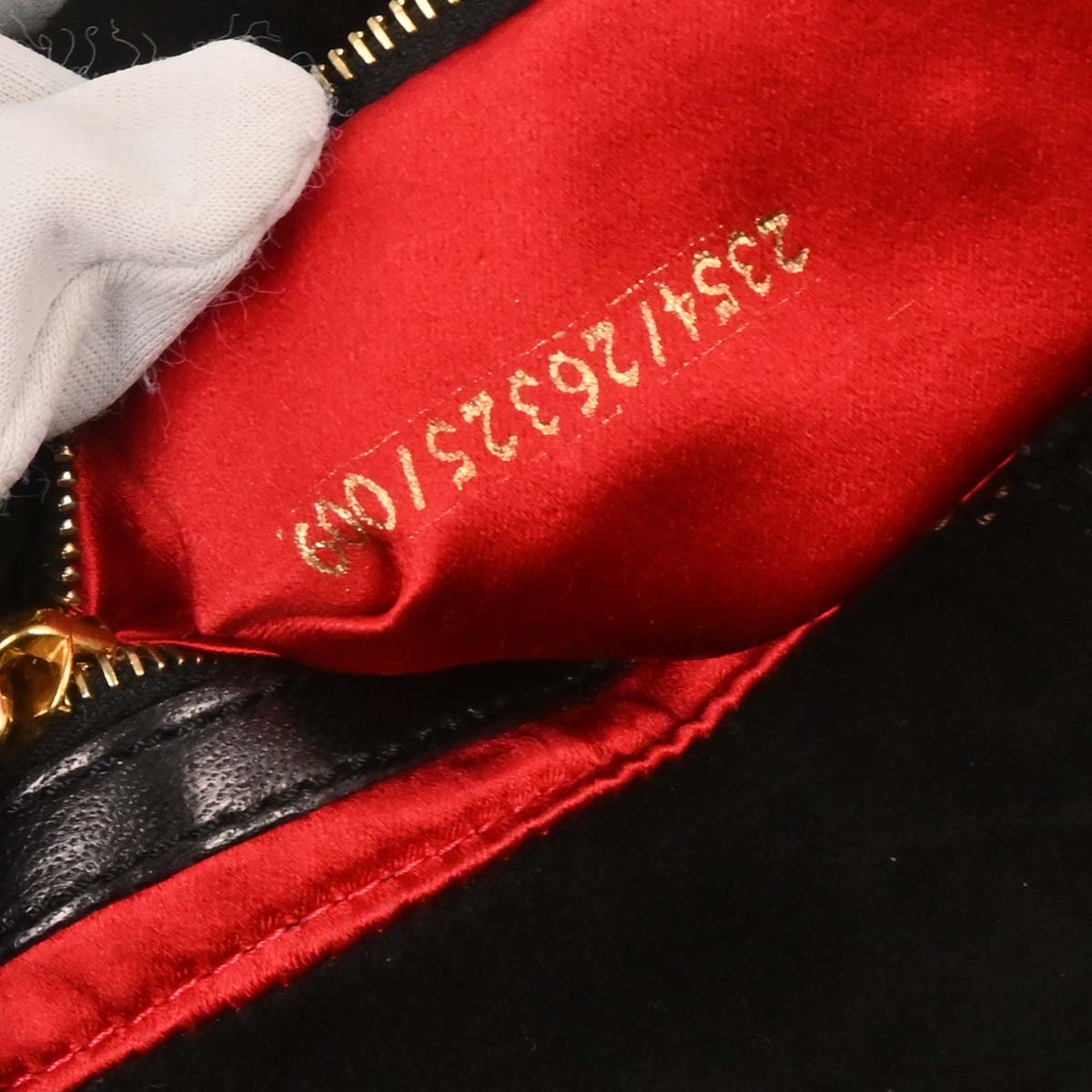 Fendi Black Suede Mamma Baguette Handbag