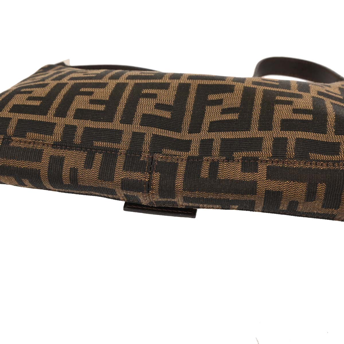 Fendi Brown Zucca Baguette Handbag