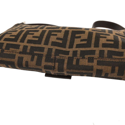 Fendi Brown Zucca Baguette Handbag