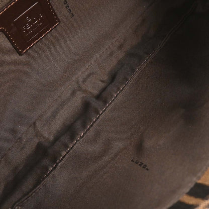 Fendi Brown Zucca Baguette Handbag